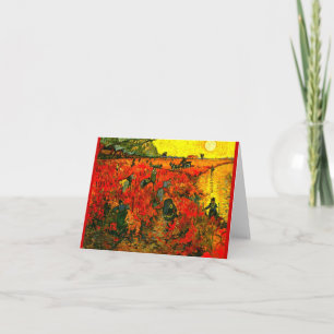 Notecard-Classic/Vintag-Vincent Van Gogh 5 Karte