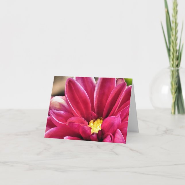 Notecard - Dahlia-Schließung Karte (Vorderseite)