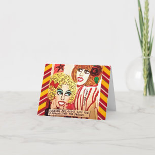 NOTECARD-FREUNDE SIND GOTTES MÖGLICHKEIT, SICH ZU KARTE