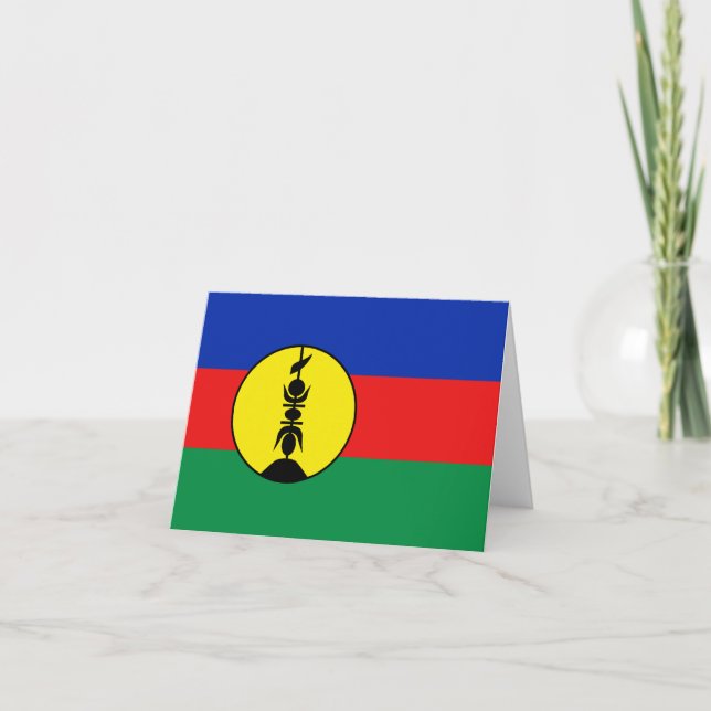 Notecard für Neukaledonien Karte (Vorderseite)