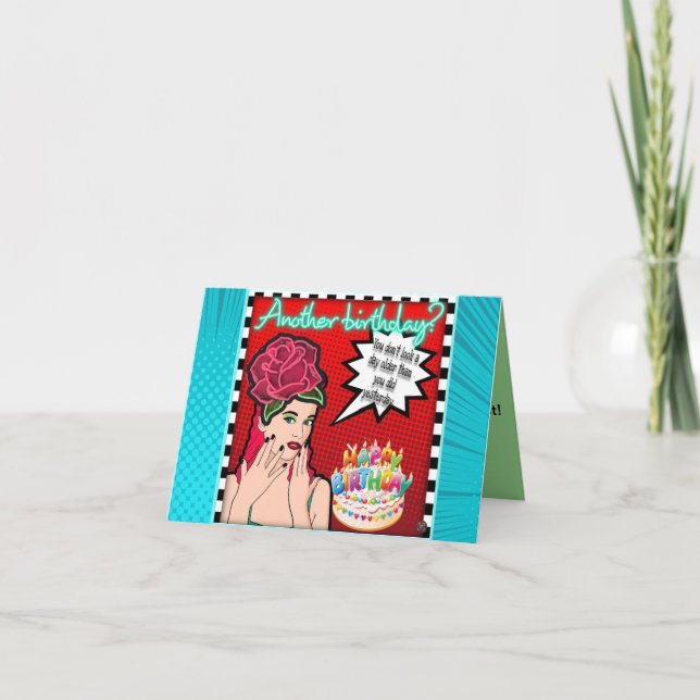 NOTECARD-Geburtstag Karte (Vorderseite)