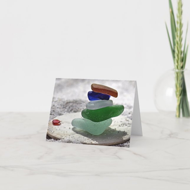 Notecard-Glasplatte Karte (Vorderseite)