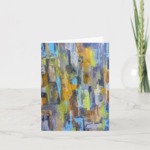 Notecard Herbst Regen Karte