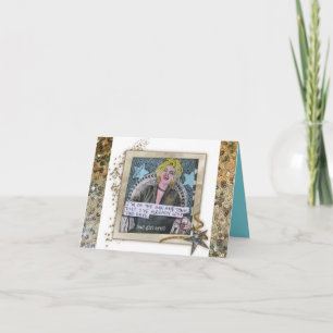 notecard-I'm on the gin and tonic diet Karte