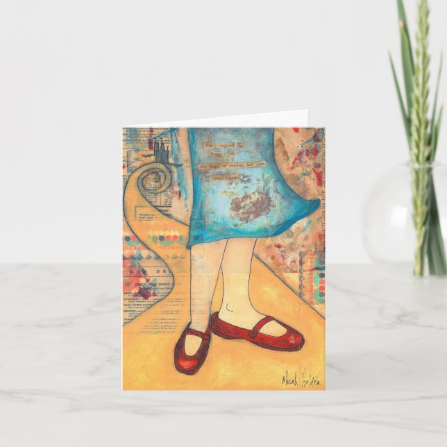Notecard Karte (Vorderseite)