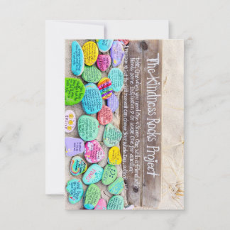 Notecard Kindness Rocks Dankeskarte