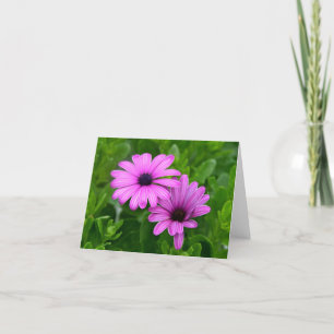 Notecard lila Blume Karte