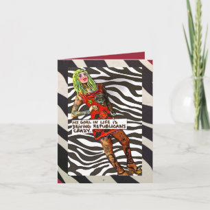 NOTECARD-MEIN ZIEL FÜHRT REPUBLIKANER WUNDERSCHÖN KARTE