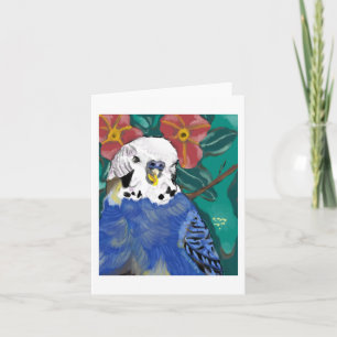 Notecard parakeet karte
