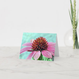 Notecard - rosa Sitzblende Karte