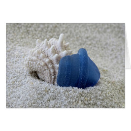 Notecard - Seashell und Blauer See