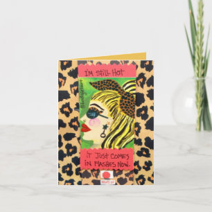 NOTECARD-SIE SIND IMMER NOCH HEISS KARTE