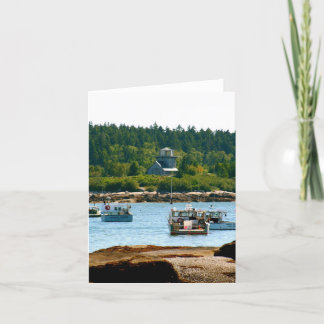 Notecard Stonington, Maine Karte