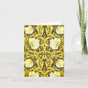 Notecard-Vintage Fabric/Fashion-William Morris 16 Karte