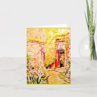 Notecard-Vintager Illustration-Beatrix Töpfer 2 Karte