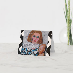 NOTECARD-YOU KANN NICHT KONTROLLE ALLES KARTE