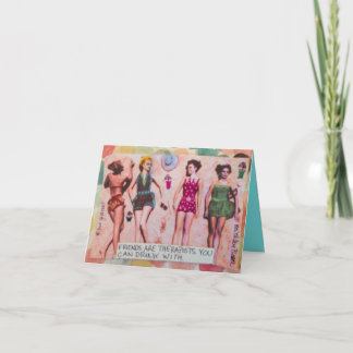 NOTECARDS-FRIENDS SIND WIE THERAPEUTEN KARTE