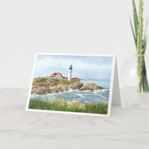 Notecards für Portland Headlight Lighthouse Karte