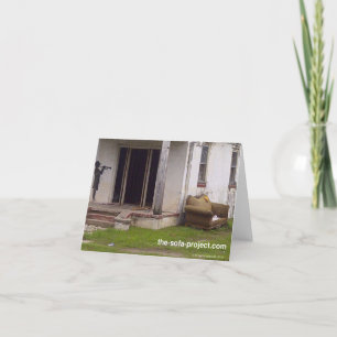 Notecards für Sofa-Projekte Karte