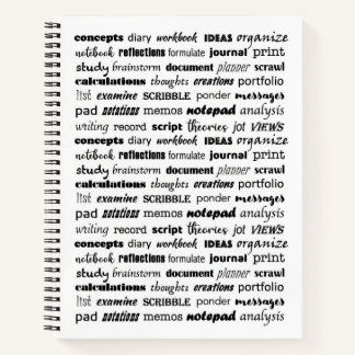 Noted Words Notizbuch