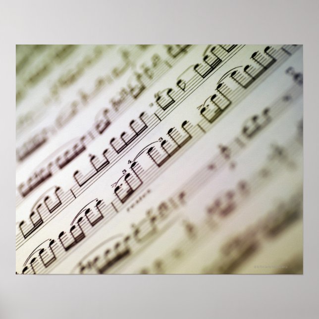 Noten 11 poster (Vorne)