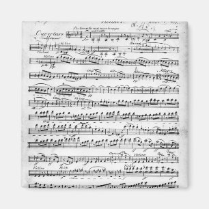 Noten für das Overture to 'Egmont' Magnet