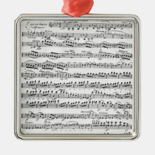 Noten für den Annäherungsversuch zu 'Egmont Silbernes Ornament