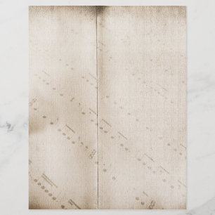 Noten Grunge Letterhead