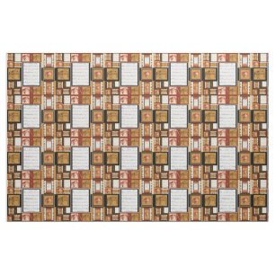 Noten Musik Piano Ebony Ivory Keys Gewebe Stoff