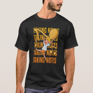Noten Musik spielt Musiklehrer T-Shirt