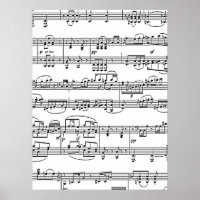 Noten schwarz-weiß