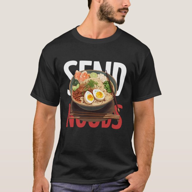 Noten senden T-Shirt (Vorderseite)