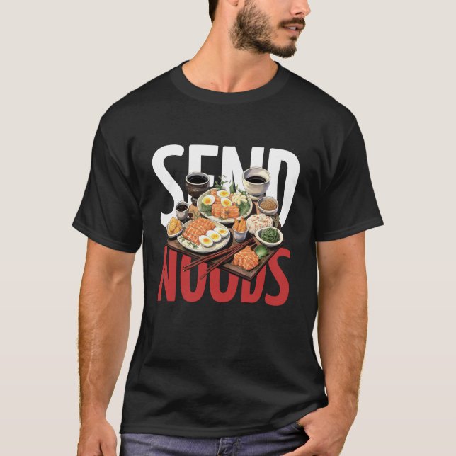 Noten senden T-Shirt (Vorderseite)