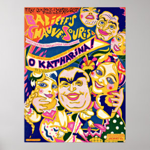 Notenblatt "O Katharina" von 1924 Poster