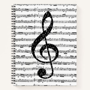 Notenheft Notizbuch