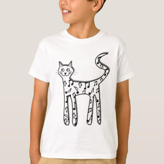 Notenkatze T-Shirt