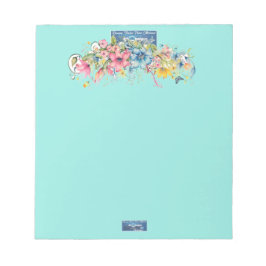 Notepad (Blauer Hinweis2) RFPMDesign ©️ 2024 Notizblock