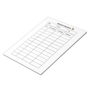 Notepad für Minimalistische Meilengutschriften Notizblock