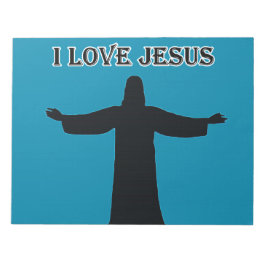 Notepad i love jesus notizblock