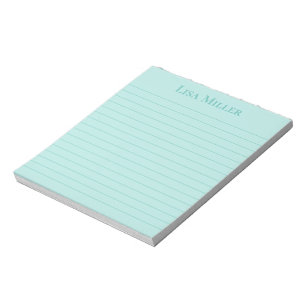 Notepad-Individuelle Name Notizblock