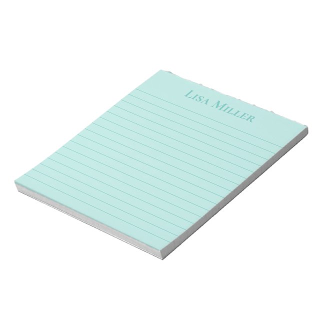 Notepad-Individuelle Name Notizblock (Rotiert)