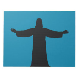Notepad  jesus christ  notizblock