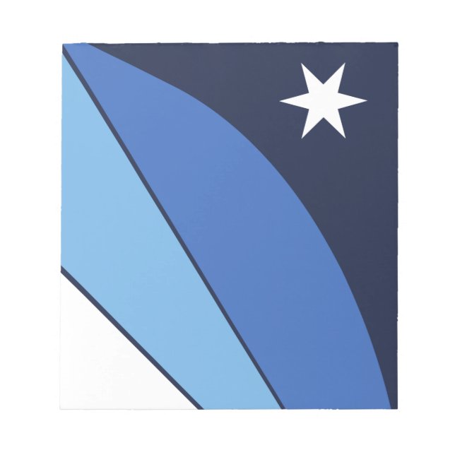 Notepad mit der Flagge von Kolumbien, SC Notizblock (Vorderseite)