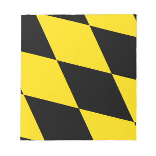 Notepad mit der Flagge von München, Deutschland Notizblock