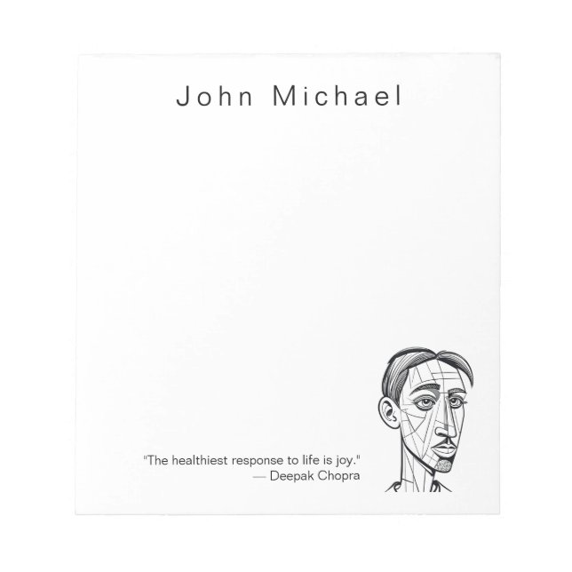 Notepad Notizblock (Vorderseite)