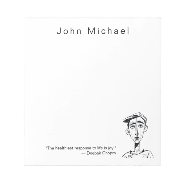 Notepad Notizblock (Vorderseite)