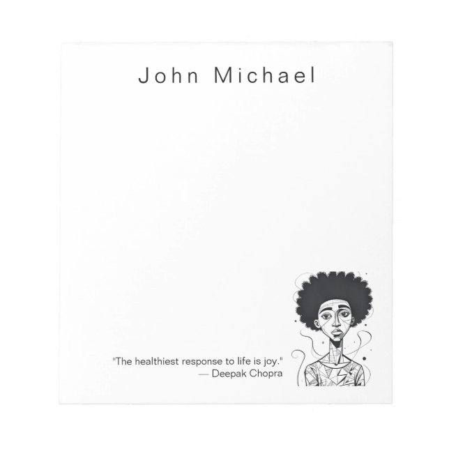 Notepad Notizblock (Vorderseite)