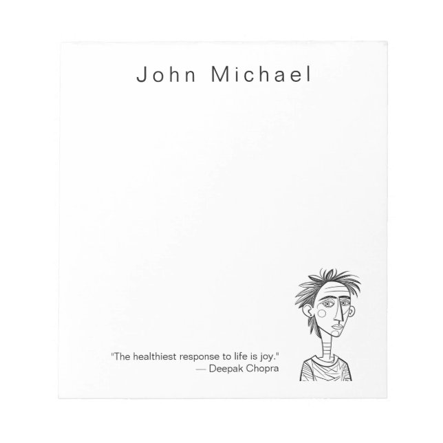 Notepad Notizblock (Vorderseite)