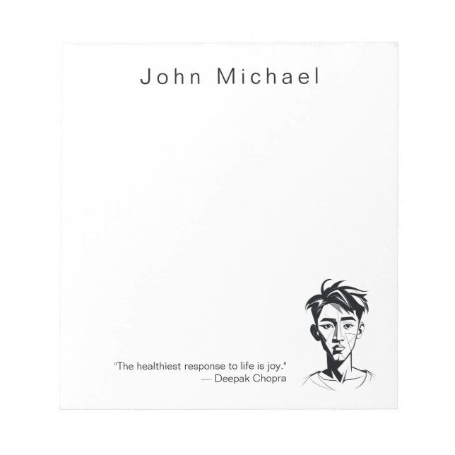 Notepad Notizblock (Vorderseite)