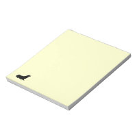 Notepad - Siegel in Silhouette
